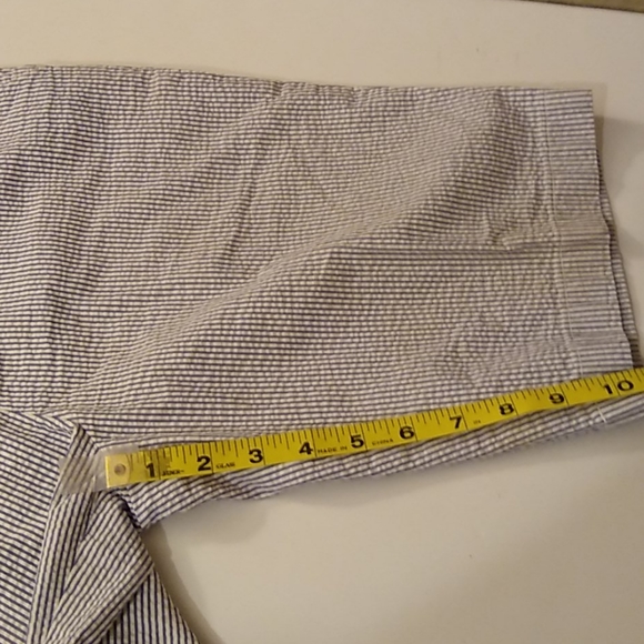 Brooks Brothers pinstriped walking shorts. Size 16 - Picture 6 of 8